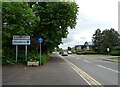 Entering Handforth (Cheshire)