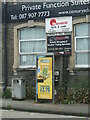 Telephone box on Two Mile Hill Road