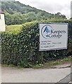 Keepers Cottage nameboard, Torfaen