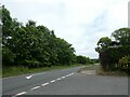 Looking from Ordnance Close onto the A49