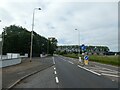 Outside Moreton Business Park on the A49