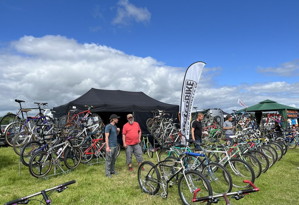 Retro Bikes at York Rally 2024 © Jennifer Petrie cc-by-sa/2.0 ...