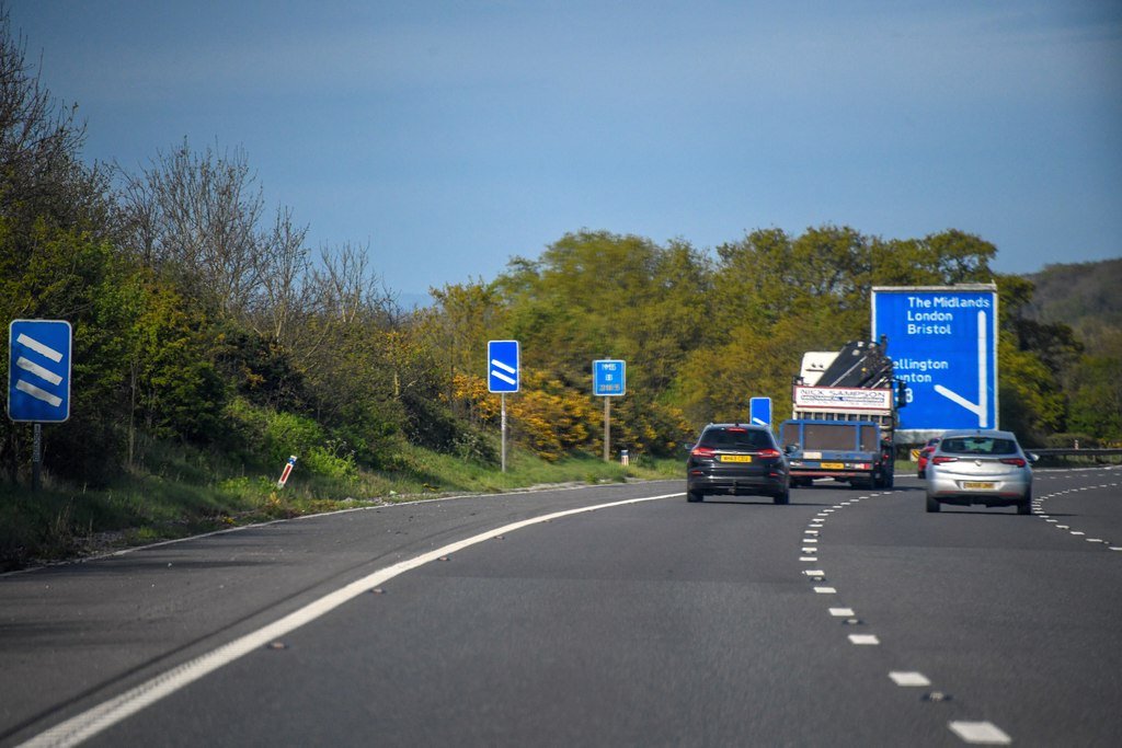 Wellington Without : M5 Motorway © Lewis Clarke cc-by-sa/2.0 ...