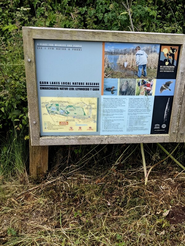 Garn Lakes Local Nature Reserve... © Jaggery cc-by-sa/2.0 :: Geograph ...