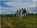 Geographers on Bryn Euryn