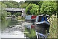 Narrowboats near Bridge No. 146