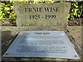 Plaque on Ernie Wise Statue in Queen Street