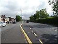 Bus stop and shelter on Whitchurch Road (A5112)