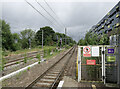 Looking north from Wakefield Westgate Railway Station