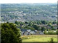 Salts Mill and Saltaire viewed from Dove Hall above Baildon