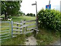 Footpath to the Garth outside Builth Wells