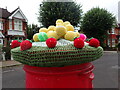 Pillar box topper for Wimbledon