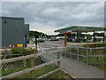 Pedestrian entrance t0 Newark Services