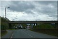 Christleton Road Bridge carrying A55 over A41