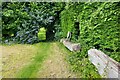 Footpath out to the bridleway