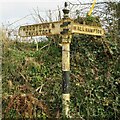 Direction Sign - Signpost at Huckworthy Cross