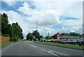 The A361 north leaving Devizes