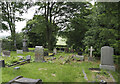 Graves in Salterforth Cemetery