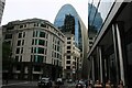 View of 70 St Mary Axe from Camomile Street