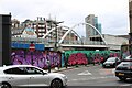 View of street art on a wall on Fairchild Street from Great Eastern Street #2