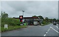 Texaco filling station at A24 - A272 junction