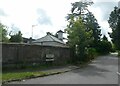 Wall at entrance and lodge for Bramley Park