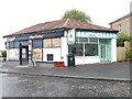 Shops at the corner of South Mains Road and Main Street