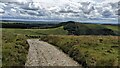 A well-surfaced track above Cwmerfyn