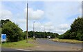 Roundabout above Junction 23 on the M62