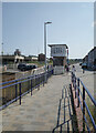 Exit towards West Dyke Street from Redcar Central Railway Station