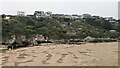 Footbridge and Beach at Crantock