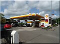 Service station on Macclesfield Road (A523)