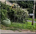 Direction sign ¾ mile from Ciltwrch, Powys