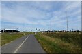 ELOR cycle path at York Road roundabout