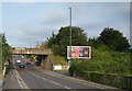 A railway bridge crossing Windsor Road, Saltburn-by-the-Sea