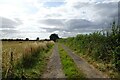 Bridleway heading to Ingmanthorpe House Farm