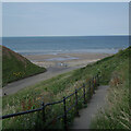 Steps above Hazel Grove, Saltburn-by-the-Sea