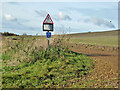 Sign at start of bridleway 374/3/20 Swalcliffe