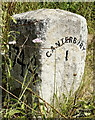 Old Milestone by Church Hill, Harbledown