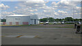 Harrods Aviation hangar at Luton Arport