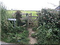 Footpath on Elm Lane