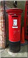 Elizabeth II postbox on Market Place, Leek