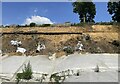 Landslip repairs by Fareham Tunnel