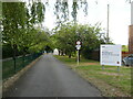 Entrance to Waddington All Saints Academy