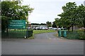 Entrance to Dawsholm Recycling Centre