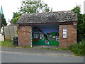 Bus shelter in Harvington