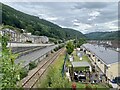 Road, rail and housing in Cwm