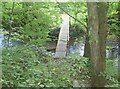 Footbridge over Sabden Brook