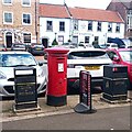 King George V Postbox on High street, Northallerton