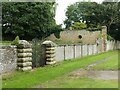 Estate wall, Newburgh Priory, Coxwold